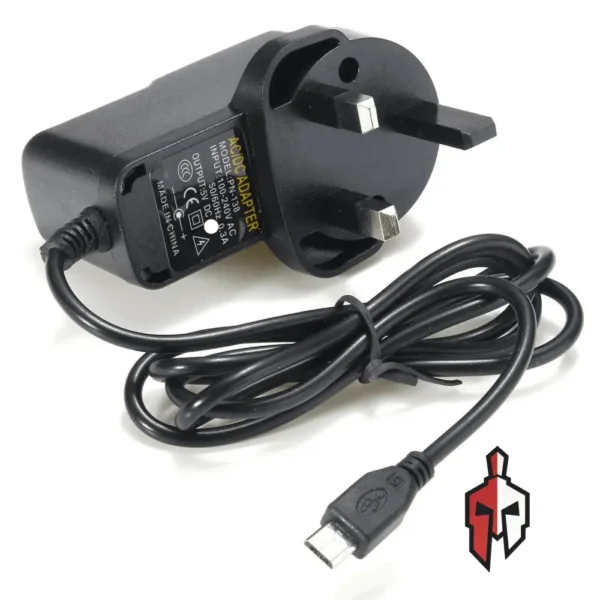 AC-DC 5V 4A SMPS Micro USB Power Adapter - Alphatronic