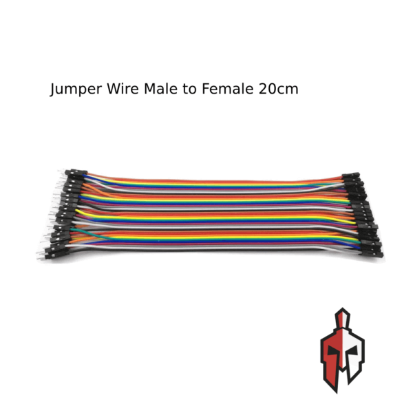 Jumper Wire Male to Female M2F 20cm in Sri Lanka