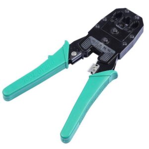 RJ45 Network Cable Crimp with Cable Cutter