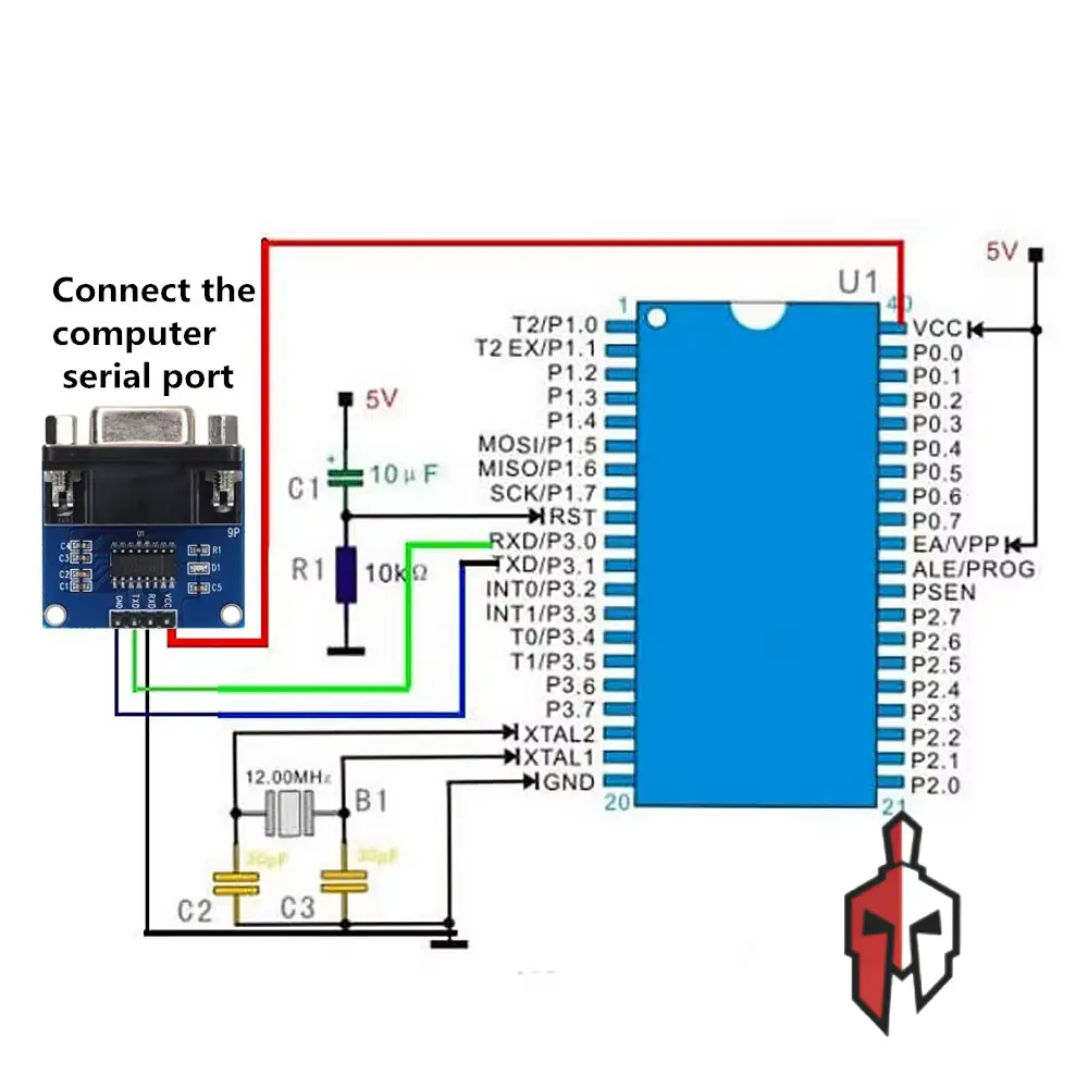 RS232 Serial Port To TTL Converter Module in Sri Lanka