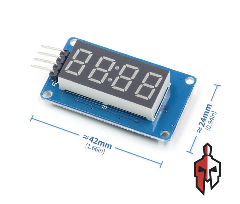 Led Digit Display Module TM1637 4 Digit LED Display Module - Alphatronic