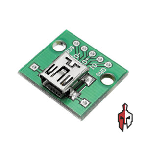 Mini USB Female to DIP 5-Pin Adapter Board in Sri Lanka