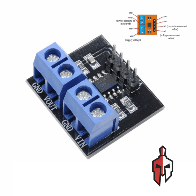 MAX471 Current and Voltage Sensor Alphatronic