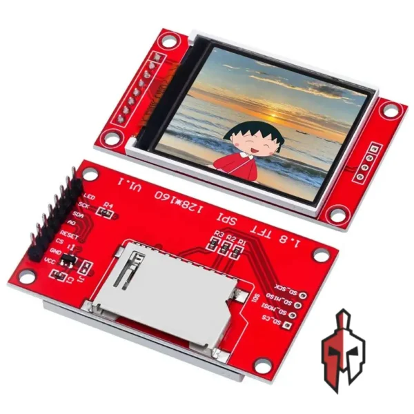 TFT LCD Display Module 1.8″ SPI Interface 128×160 - Alphatronic