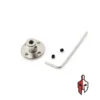 Flange Coupling Steel Shaft 4mm Bore in Sri Lanka