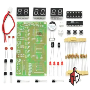 Digital Clock Kit AT89C2051 with LED in Sri Lanka