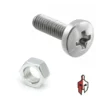 M3 Phillips Head Bolts with Nuts in Sri Lanka