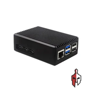 Raspberry Pi 5 Aluminum Heatsink Case with Cooling Fan in Sri Lanka