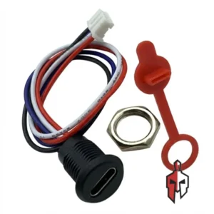 Type-C USB Connector Panel Mount 4 Wire in Sri Lanka