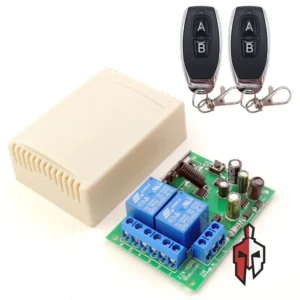 433MHz RF Wireless Remote Switch 2CH AC 220V in Sri Lanka