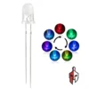 5mm Diffused Multicolor 7-Color LED 2-Pin in Sri Lanka
