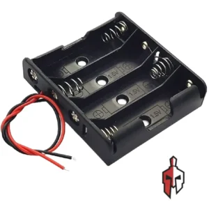 AA Battery Holder 4 Way in Sri Lanka