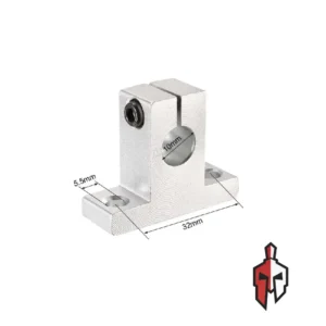 SK10 10mm Linear Shaft Rod Support Rail in Sri Lanka