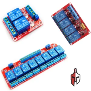 12V DC Relay Module High/Low Trigger 2/4/8CH in Sri Lanka