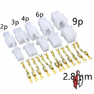 2.8mm Automotive Motorcycle Connector Set in Sri Lanka