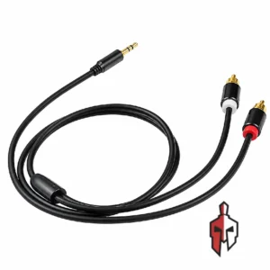 3.5mm Male to 2RCA Male Cable 3m in Sri Lanka