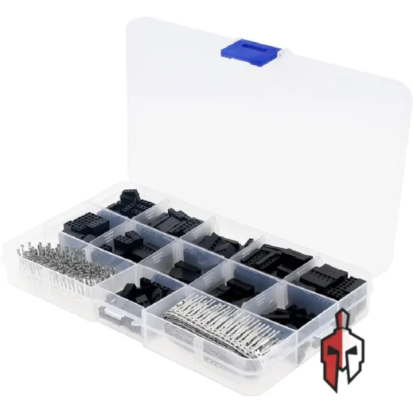 Dupont Connector Kit 2.54mm 620pcs - Alphatronic