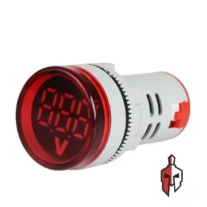 60-500V Round Panel Voltage Meter 22mm in Sri Lanka