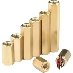 M2 Brass Spacer Female-Female in Sri Lanka