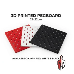 22x22cm Modular Pegboard Wall Organiser