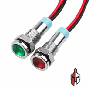 6mm LED Pilot Light Metal Flat Head in Sri Lanka