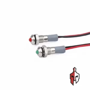 6mm LED Pilot Light Metal Round Head in Sri Lanka