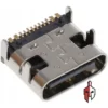 Type-C USB 12Pin Female SMD Socket Connector in Sri Lanka