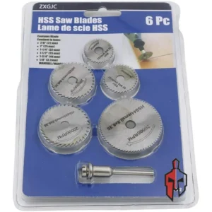 HSS Round Saw Blades 6Pc Set in Sri Lanka