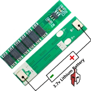 1S 18650 3.7V BMS 15A 6MOS Protection Board in Sri Lanka