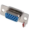 DB15 Female VGA Connector 3-Row Solder Type in Sri Lanka