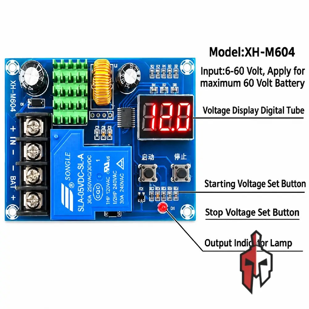 XH-M604 Charge Control Module DC 6-60V in Sri Lanka